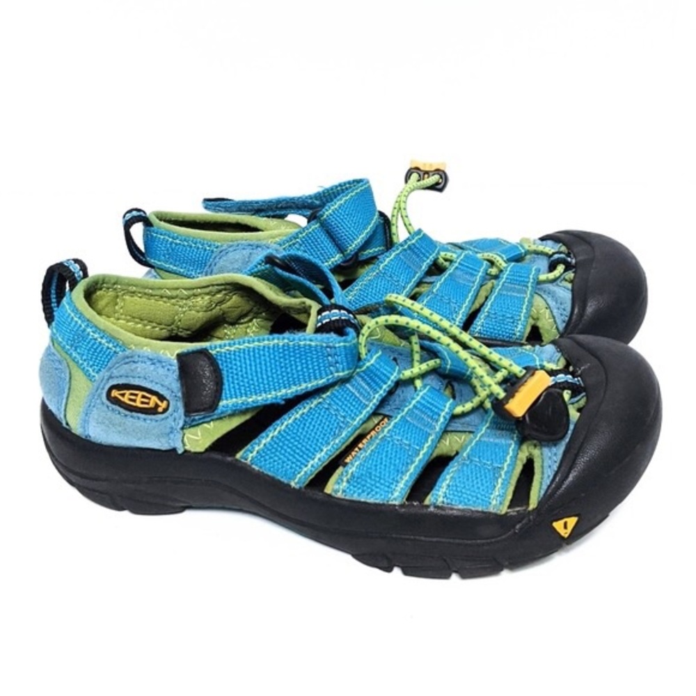 Keen Newport Sandals Hiking Swimming Blue/Green Closed Toe